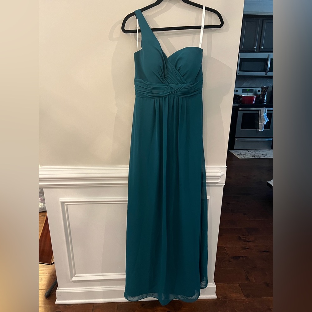 Pretty Maids - size 8 - one strap bridesmaids dress- worn once